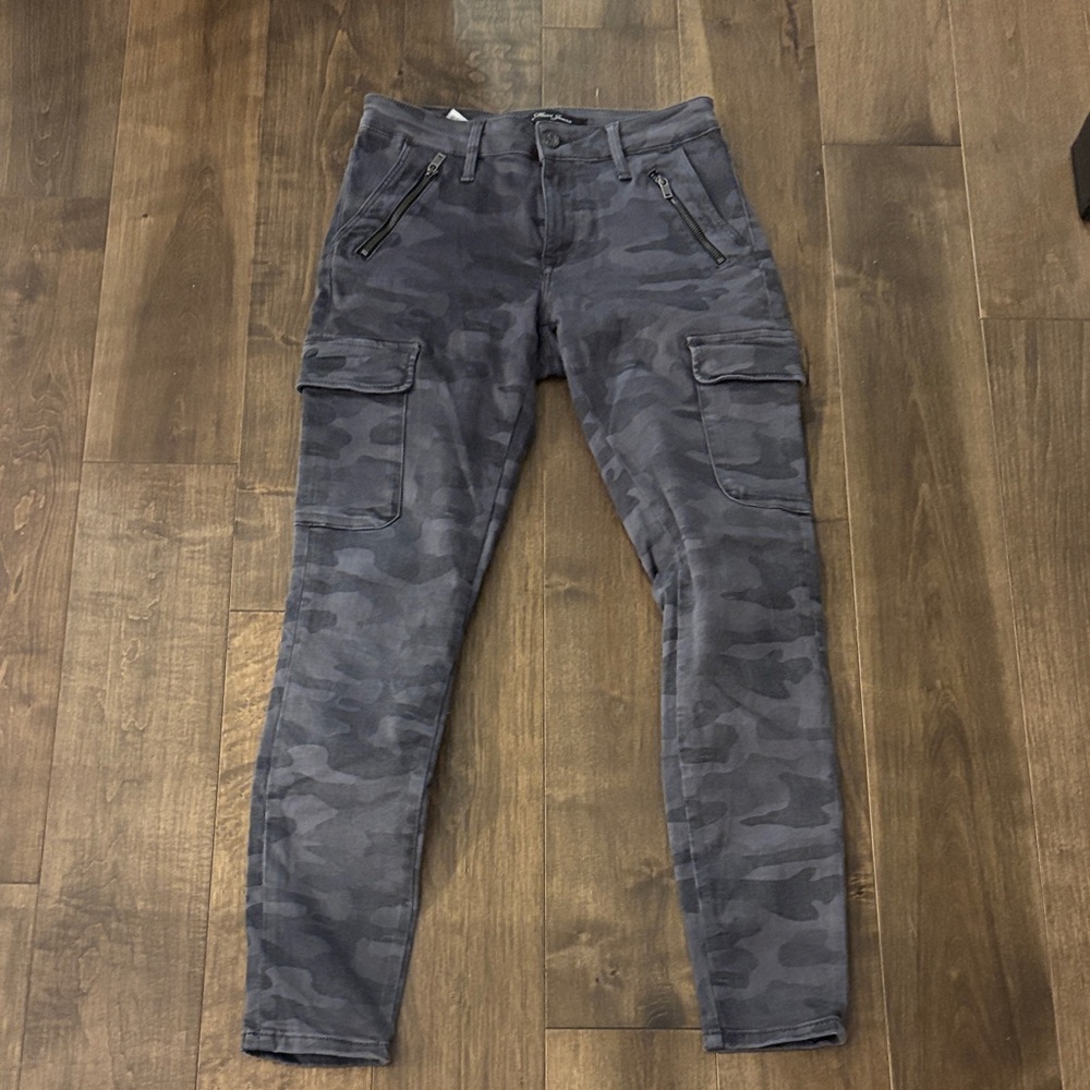 Mavi Dark Gray Camo Women Jeans